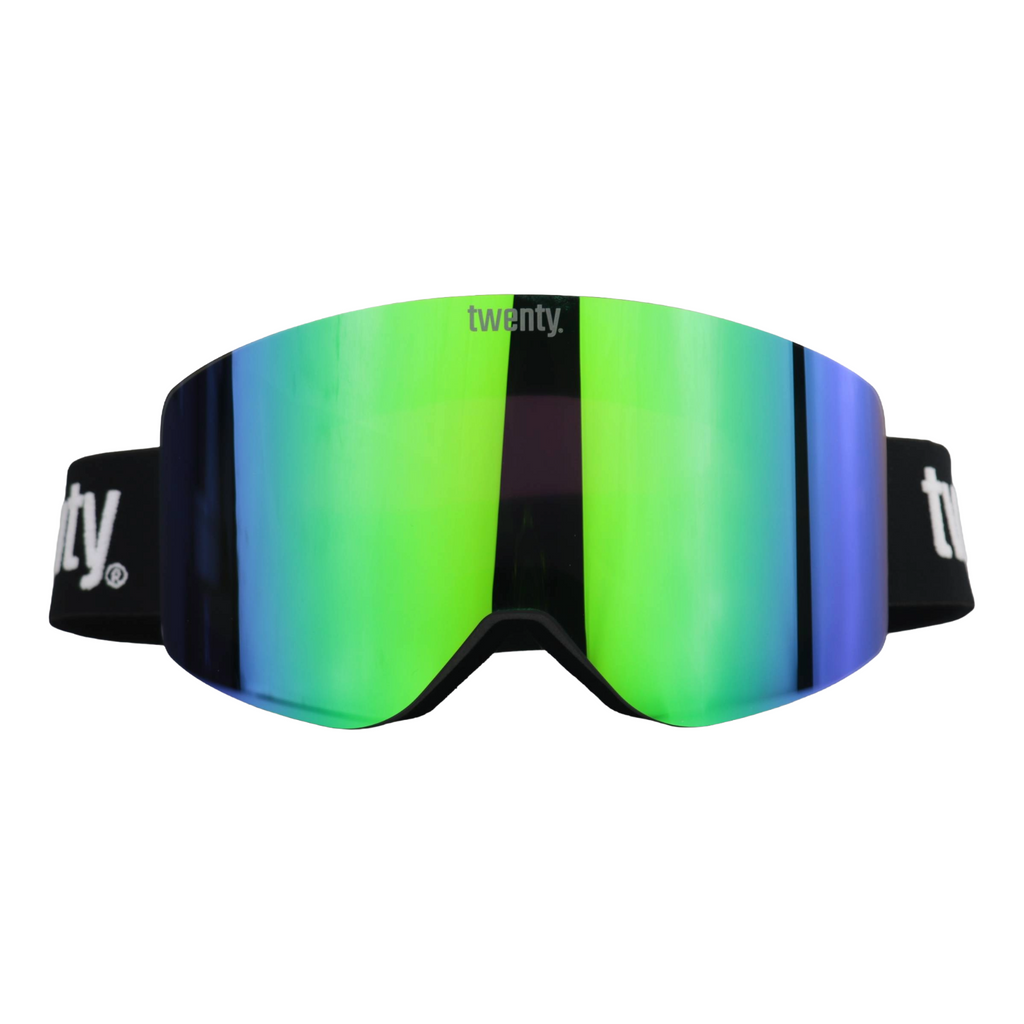 Antiparra Esquí y Snowboard sin Marco S3 – Twenty Andes Horizon Green Soul