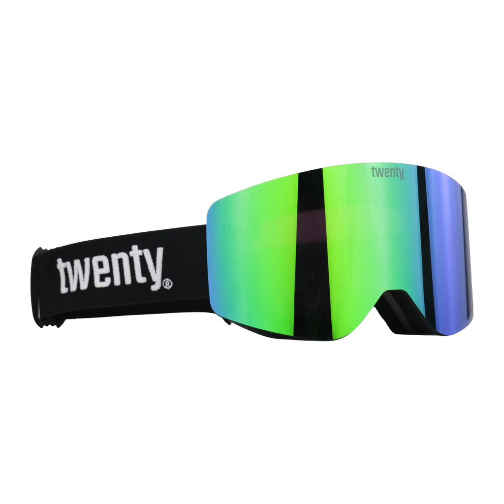 Antiparra Esquí y Snowboard sin Marco S3 – Twenty Andes Horizon Green Soul
