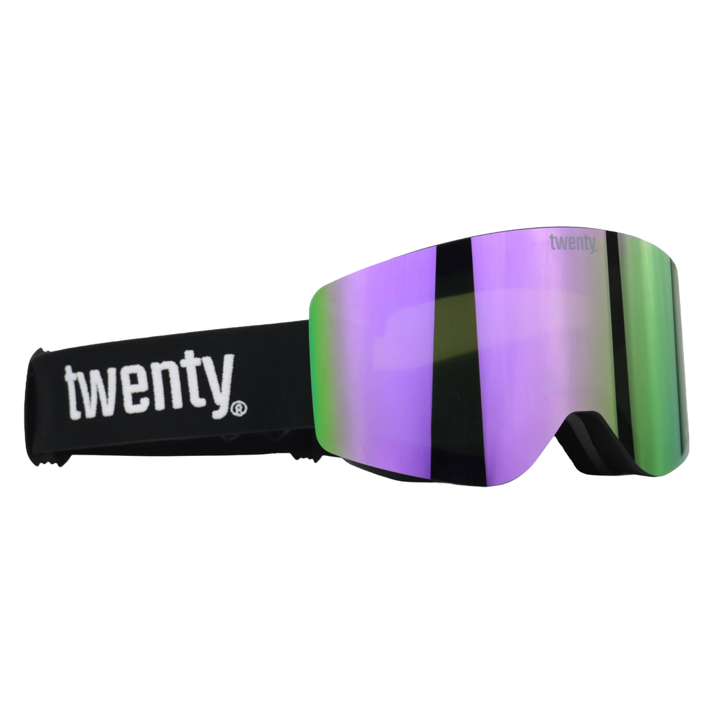 Antiparra de esquí y snowboard sin montura S2 – Twenty Andes Horizon Purple Godie