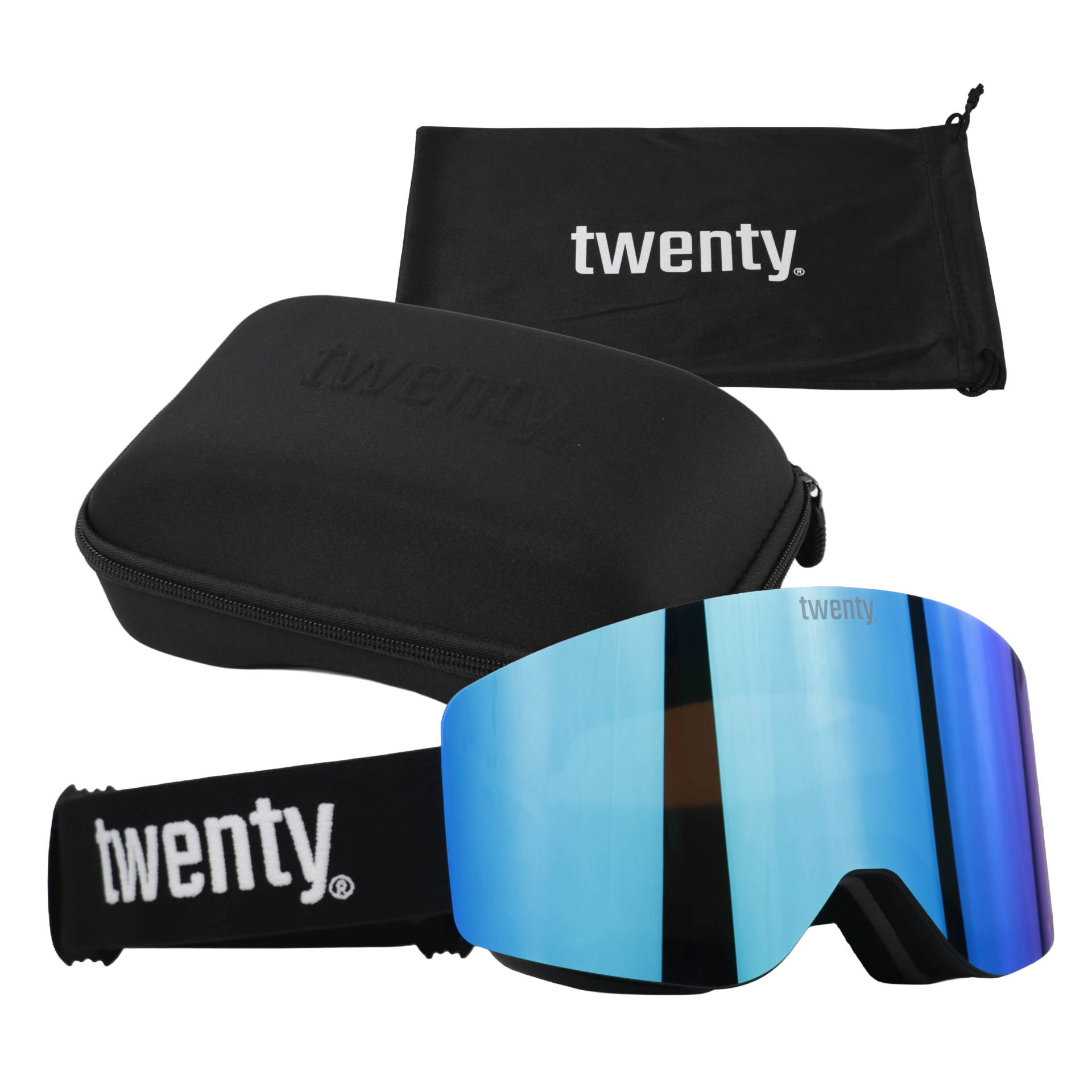 Antiparra Ski y Snowboard Frameless S3 – Twenty Andes Horizon Blue