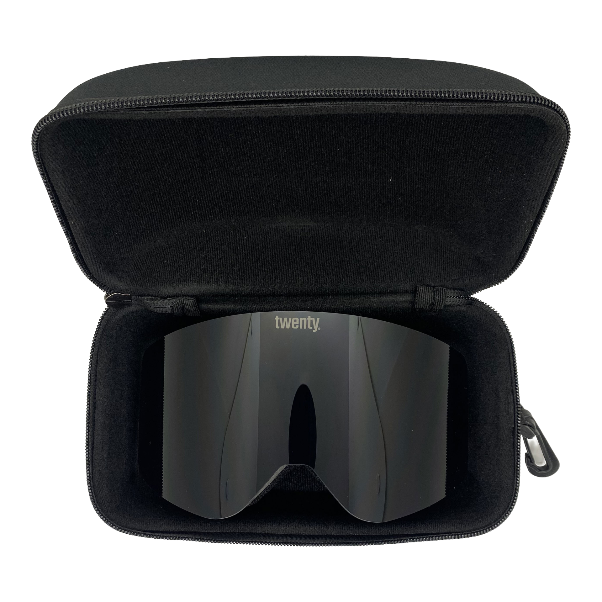 Antiparras de esquí y snowboard sin montura S4 – Twenty Andes Horizon All Blacks